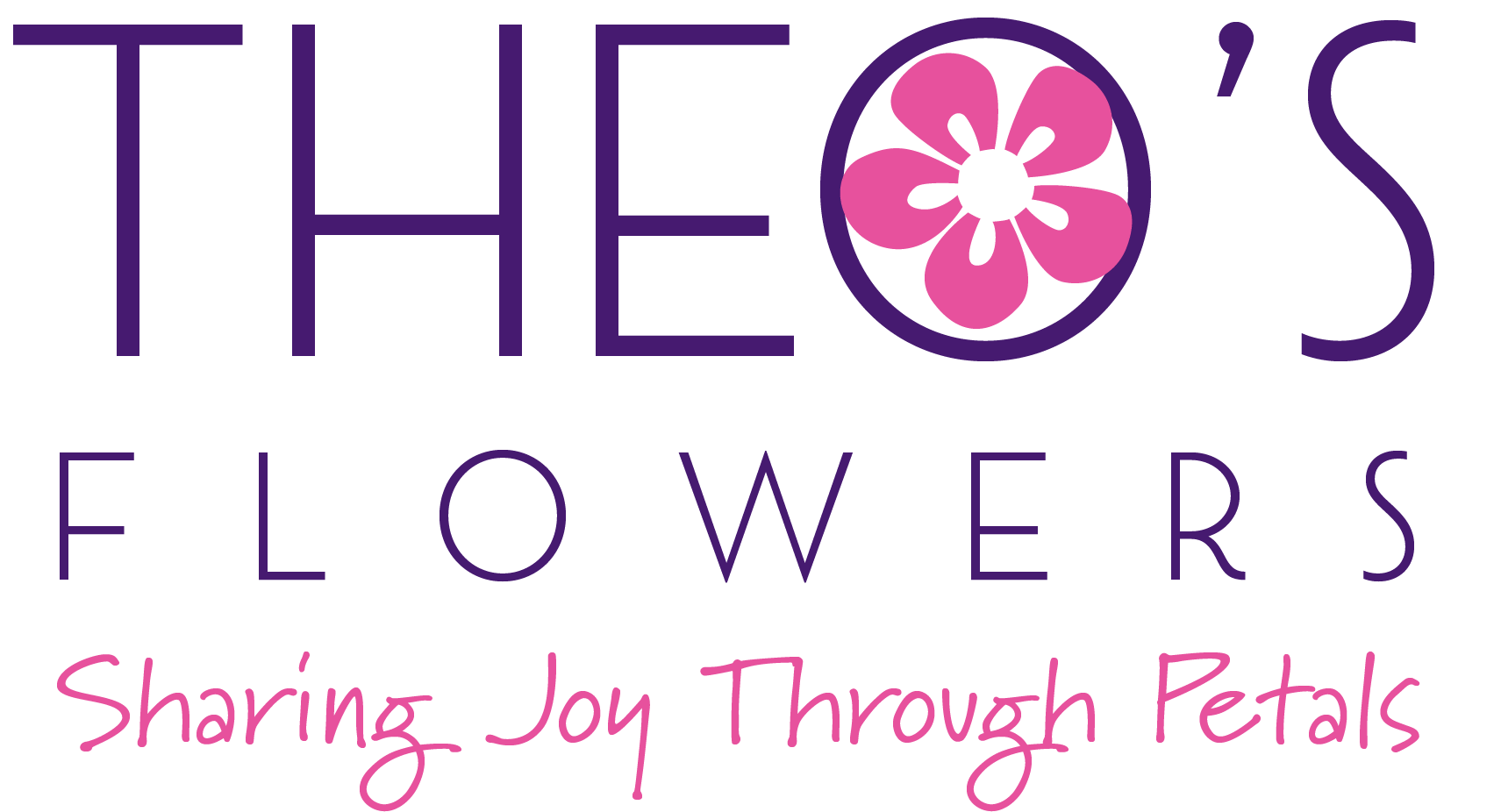 Theos Flowers Logo Transparent